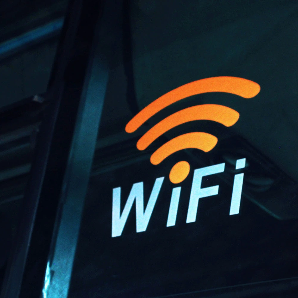 Professional Wi-Fi optimization process showing wireless signal optimization
